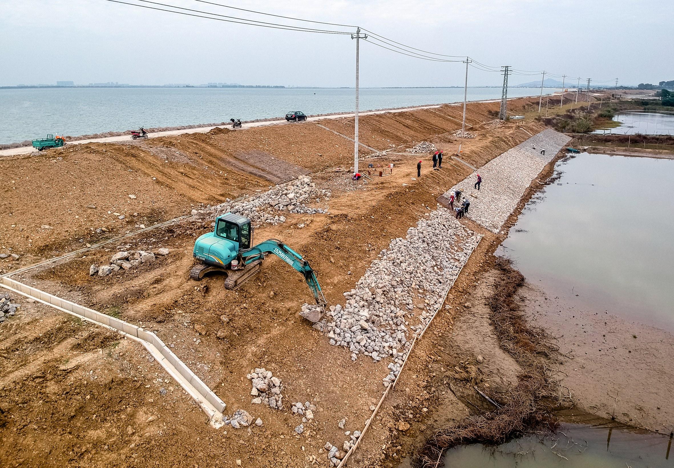 河东水利工程堤坝防渗加固施工技术分析